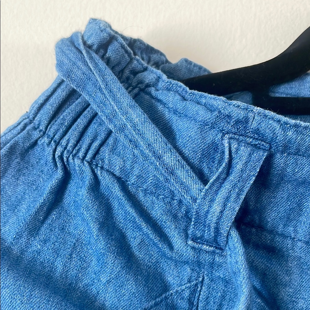 Old Navy High Waist Blue Women's Shorts - Picture 4 of 10